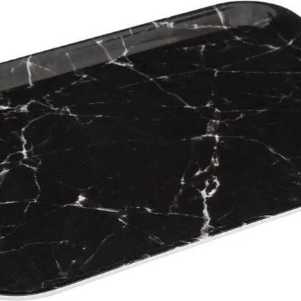 Plateau de service en mélamine - motif marbre