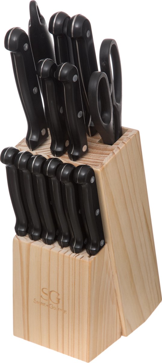 Ensemble de couteaux 13 pièces - Bloc de couteaux