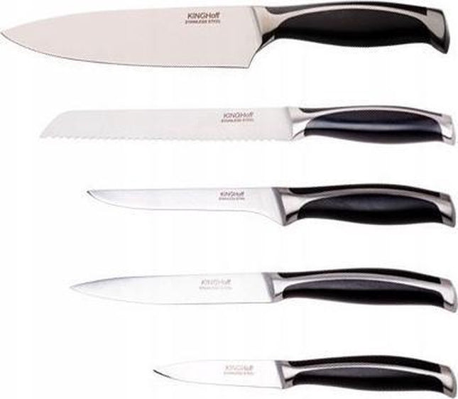 Kinghoff - ménagère - 6 pièces - avec manches en ABS