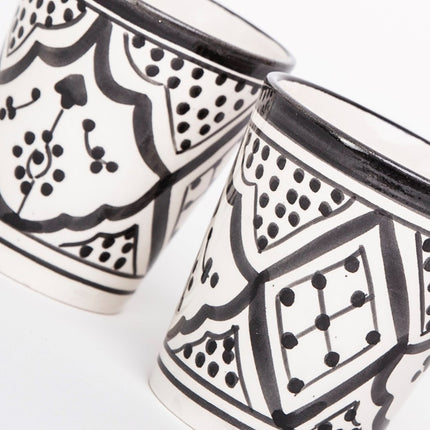 Mug Noir/Blanc 8cm