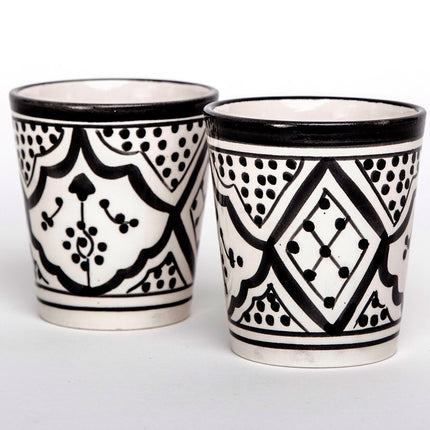 Mug Noir/Blanc 8cm