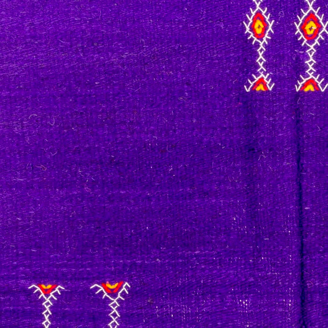 Tapis kilim violet 150 x 90 cm
