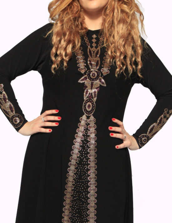 Abaya Akzent Arabisch