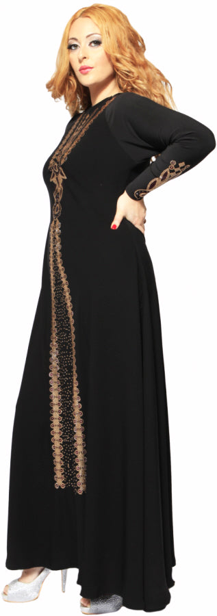 Abaya Akzent Arabisch
