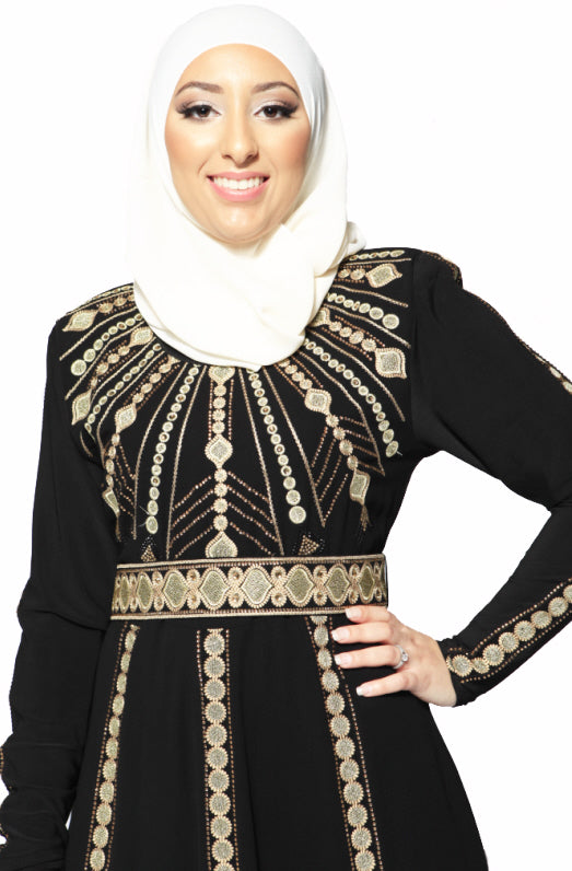 Abaya Gold Schwarz