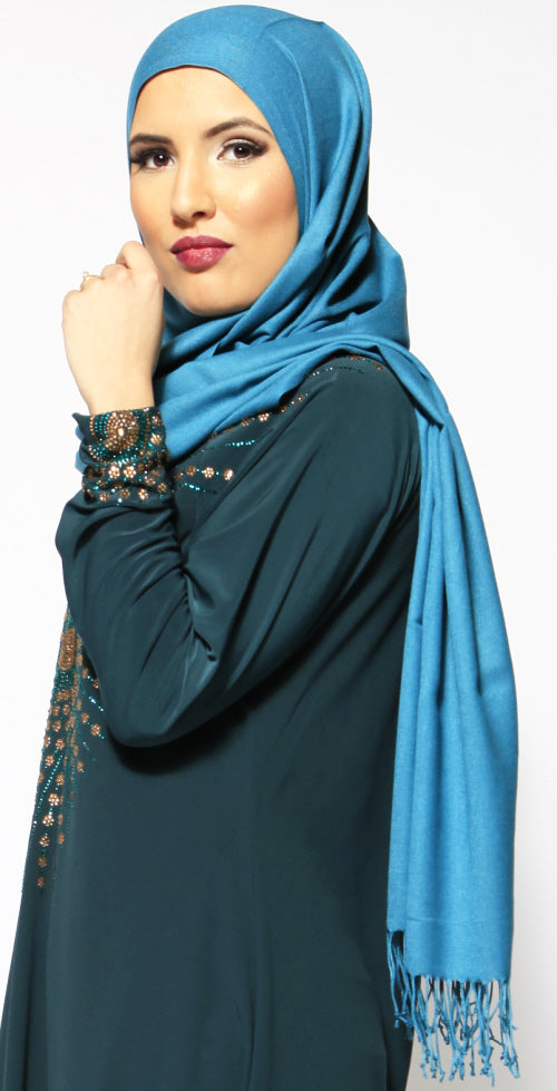 Softel pashmina sjaal – zachte hoofddoek, 70 x 170 cm, in veel kleuren – foto 3