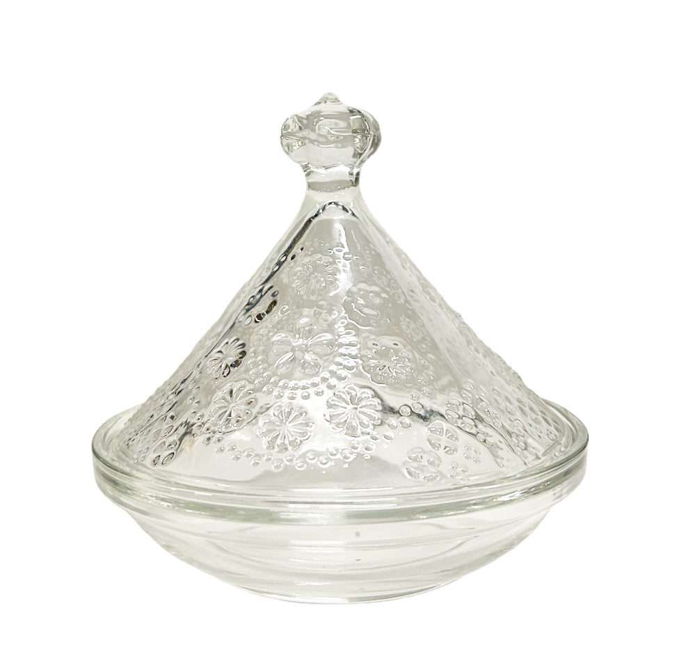 Mini-Tajine Glas transparent