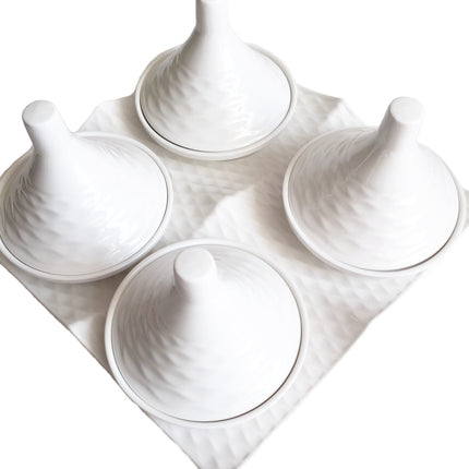Ensemble de 4 bols en forme de tajine