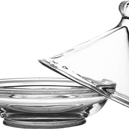 Mini tajine en verre transparent