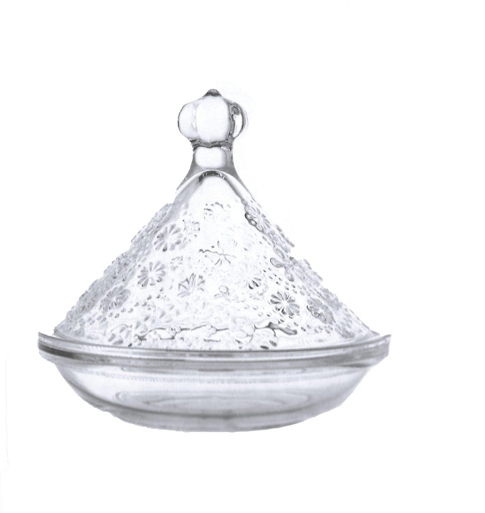 Mini-Tajine Glas transparent