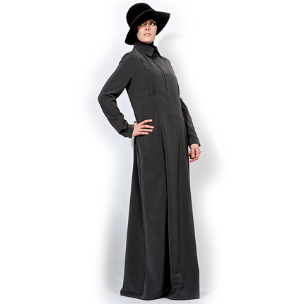 Abaya Gris Foncé
