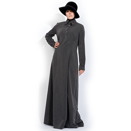 Abaya Gris Foncé