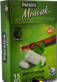 Chewing-gum Miswak Menthe
