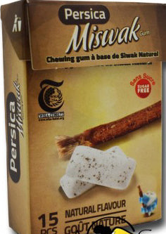 Chewing-gum naturel au Miswak