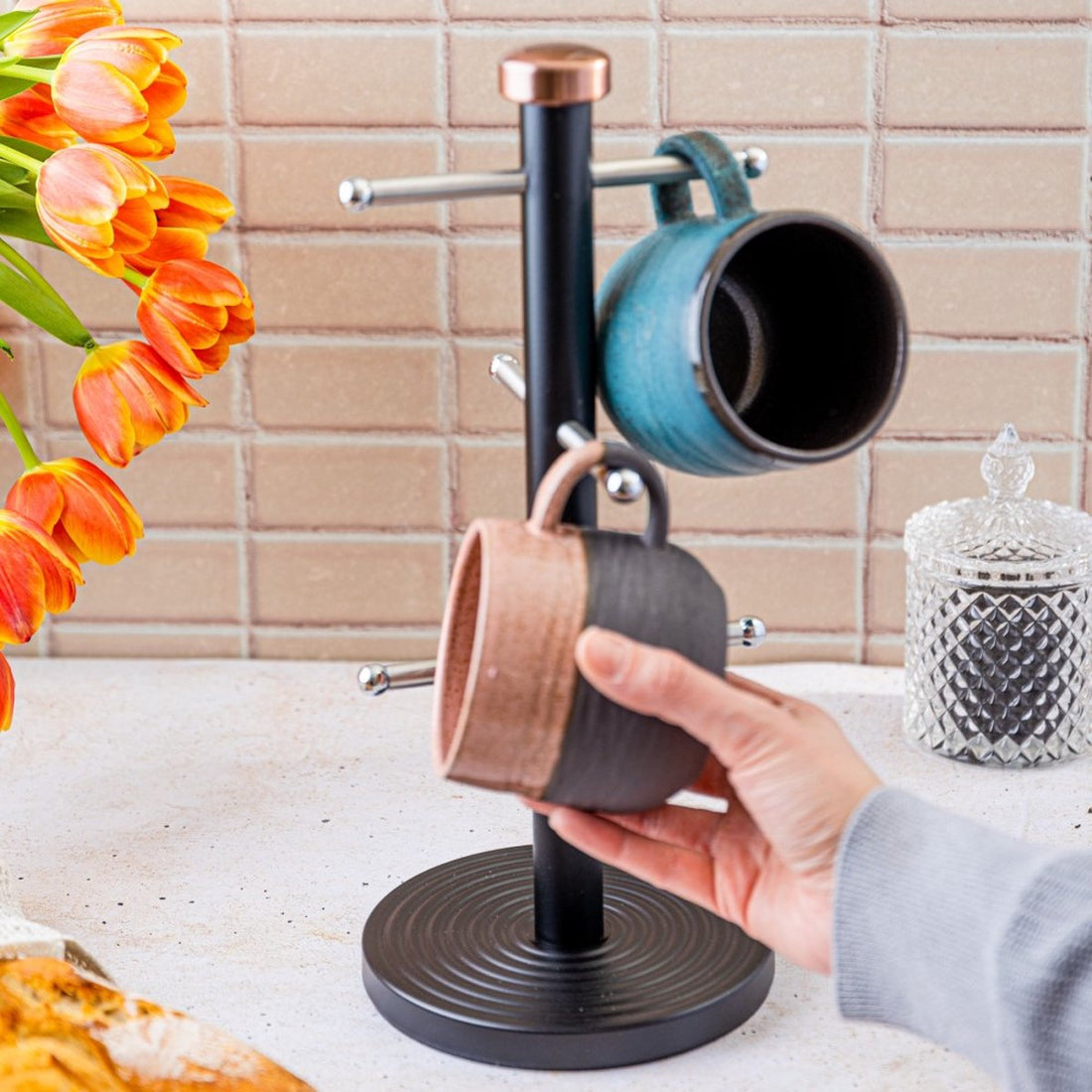 Klausberg Mug Tree – Mug Holder – Mug Rack – Cup Holder