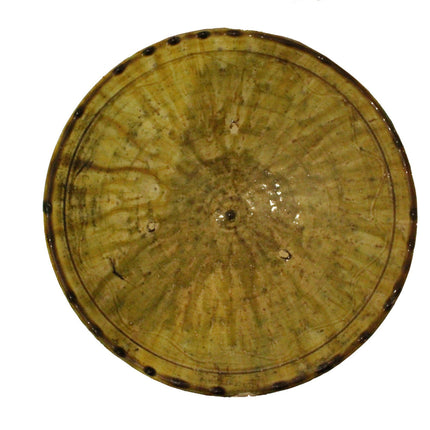 Plat en poterie de Tamegroute Ø24 cm