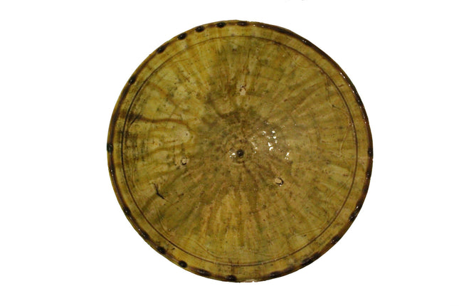 Plat en poterie de Tamegroute Ø24 cm