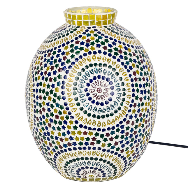 Lampe de table mosaïque - 25 cm