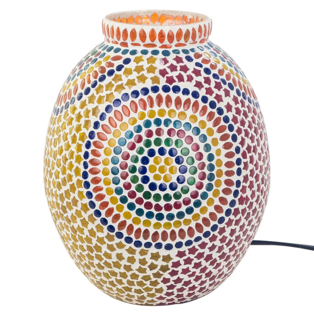 Lampe de table Mosaïque - Dessert -25 cm