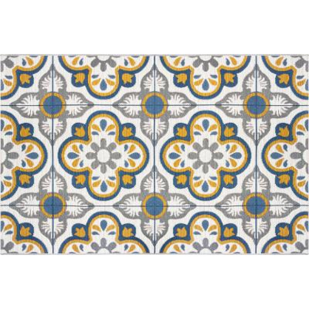 Vloerkleed met mozaïekmotief – oosters kleed van polypropyleen, 100 x 150 cm