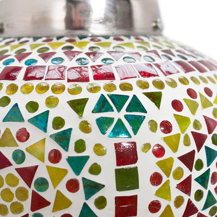 Lampe orientale mosaïque multicolore classique