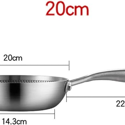 Poêle multifonction Nid d'abeille robuste antiadhésive Ø 30 cm