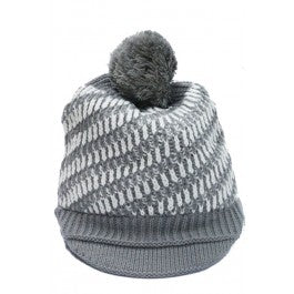 Bonnet Gris/Blanc