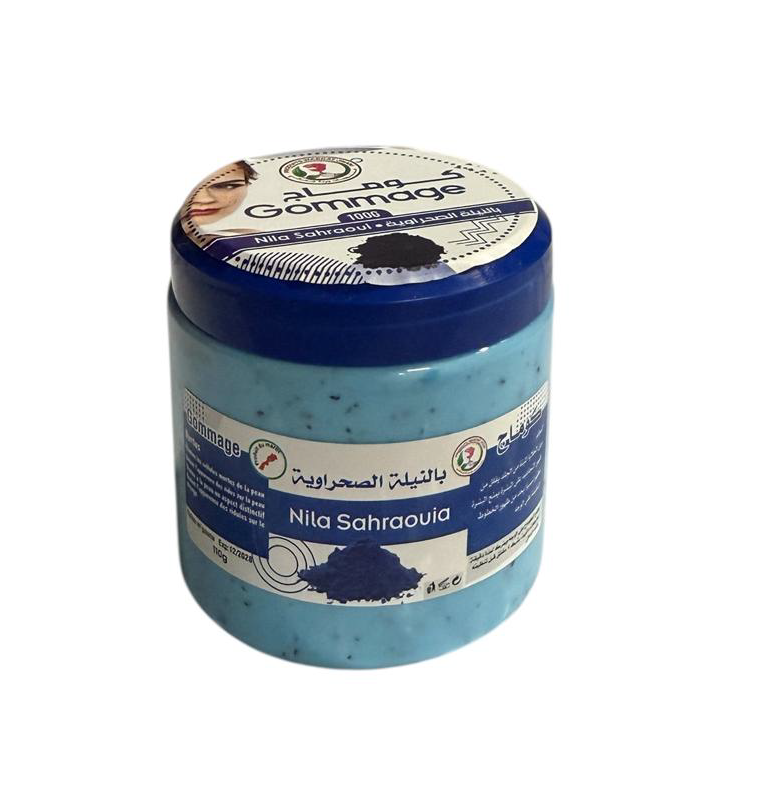 Gommage Nila Sahraouia – Verhelderende Scrub met Blauwe Nila – 100g