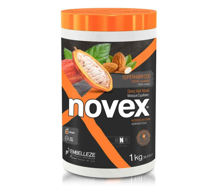 Novex SuperHairFood Cocoa & Almonds Mask 1000g