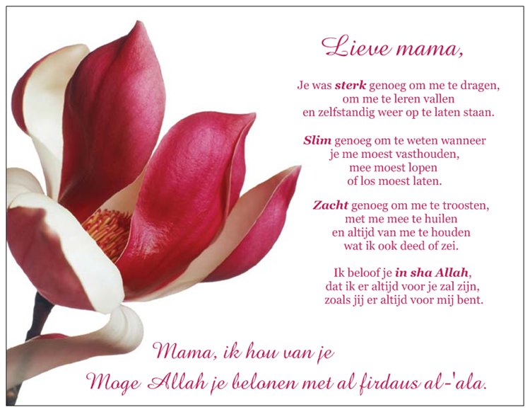 Lieve Mama