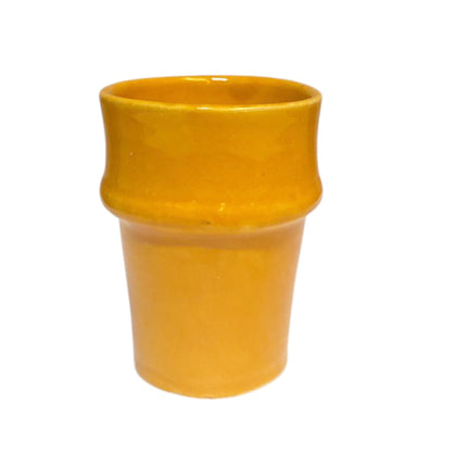 Gobelets Marocains – Céramique Colorée – Faits à la main – Ø7 cm x 9.5 cm