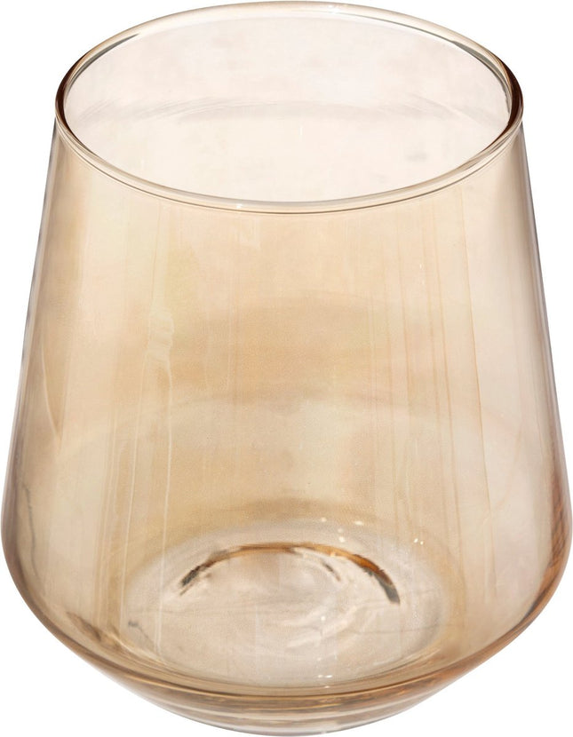 Secret de Gourmet Olga verres à eau 45cl - Lot de 6 - Ambre