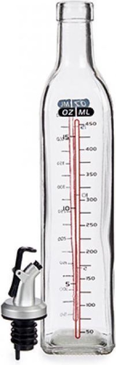 Bouteille d'huile d'olive avec bec verseur - 500ml - Bouteille en verre