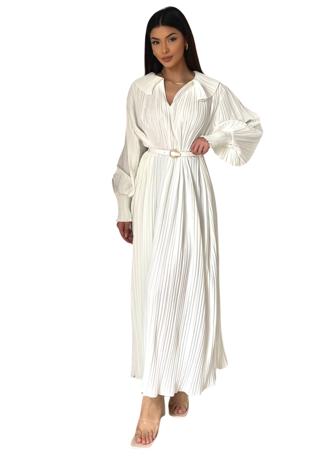 Mouna White Dress