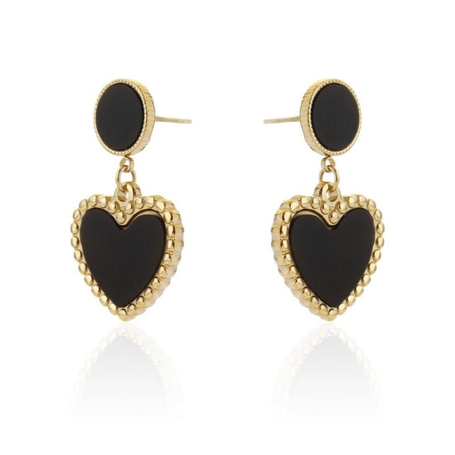 Boucles d'oreilles plaquées or 14K