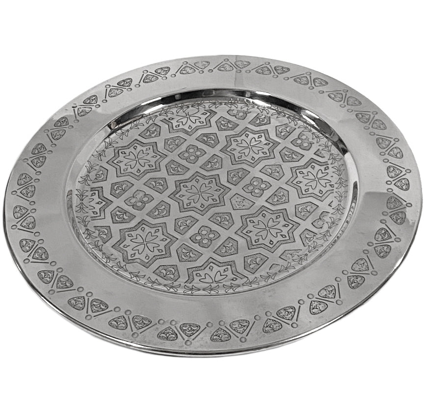 Orientalisches Marokkanisches Serviertablett Ø35