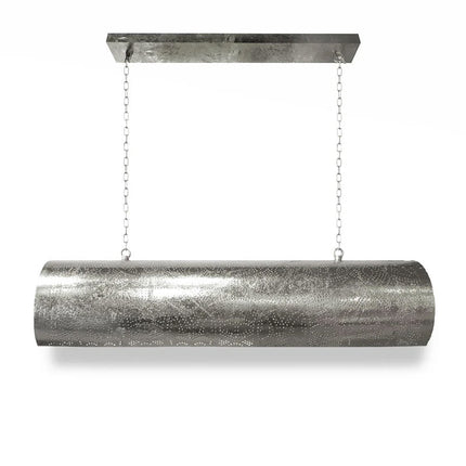 Suspension orientale filigrane horizontale argent vintage