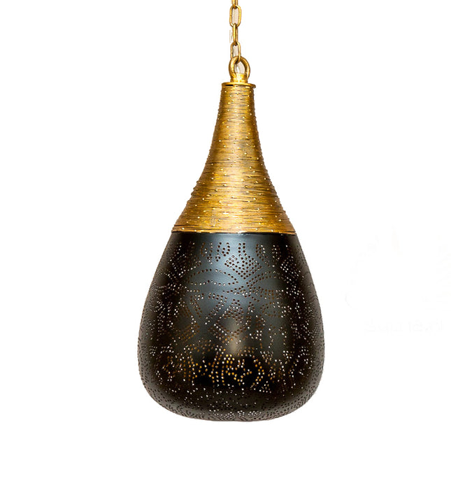 Suspension orientale style filigrane-fil de fer