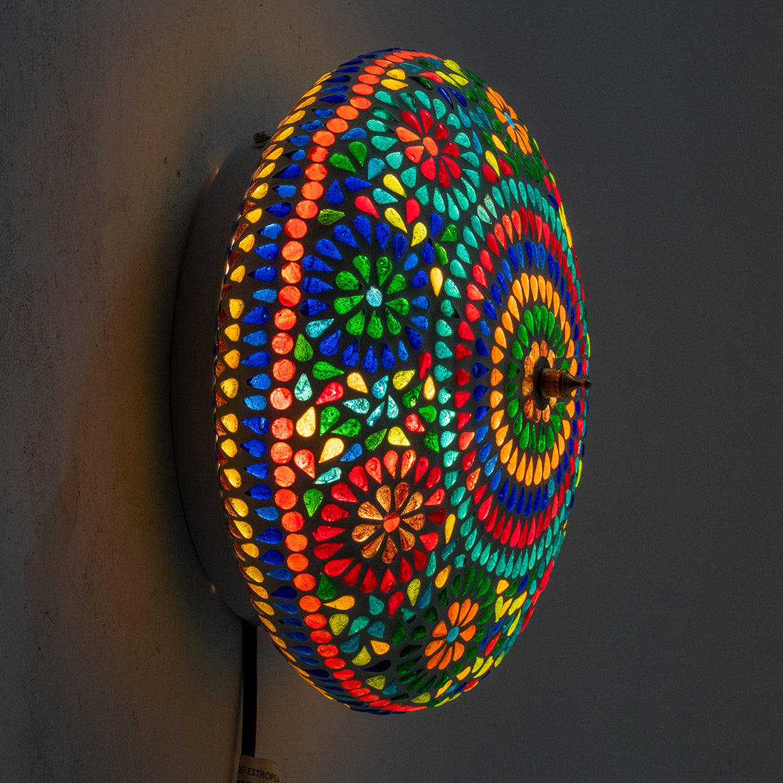 Orientalische Mosaik-Deckenleuchte 26 cm
