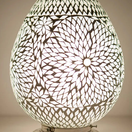 Lampe de table orientale – transparente Ø 25 cm