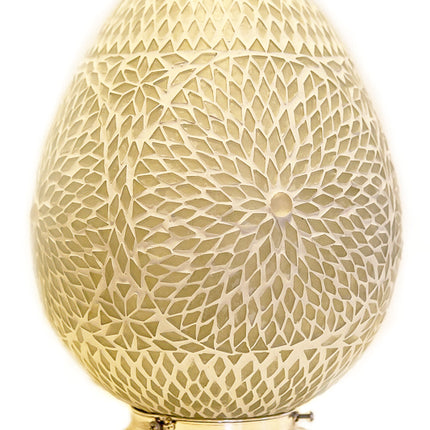 Lampe de table orientale – transparente Ø 25 cm