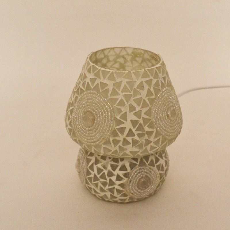 Orientalische Tischlampe Mosaik Pilz