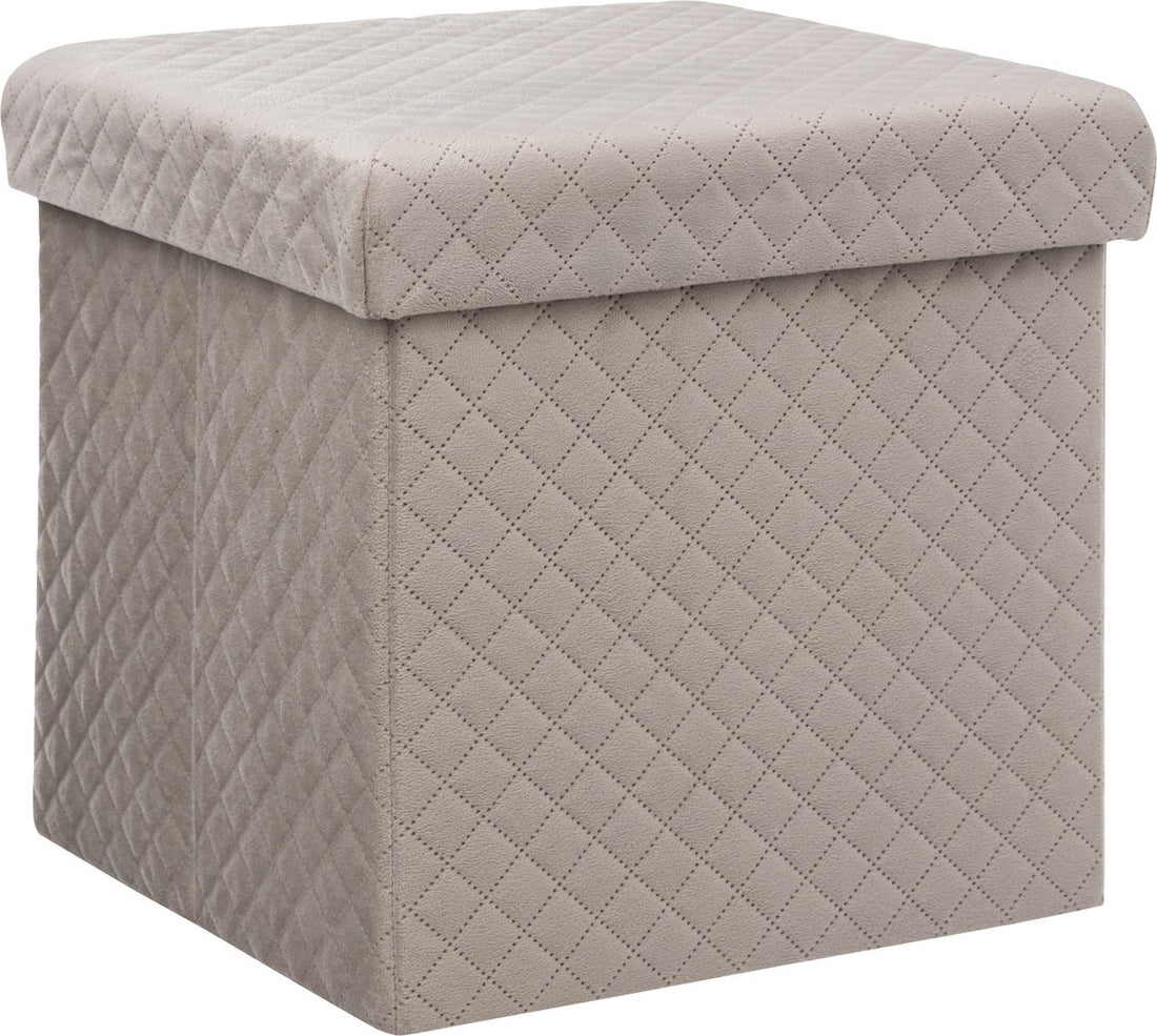 Pouf / Hocker / Fußhocker - Aufbewahrungsbox - faltbar
