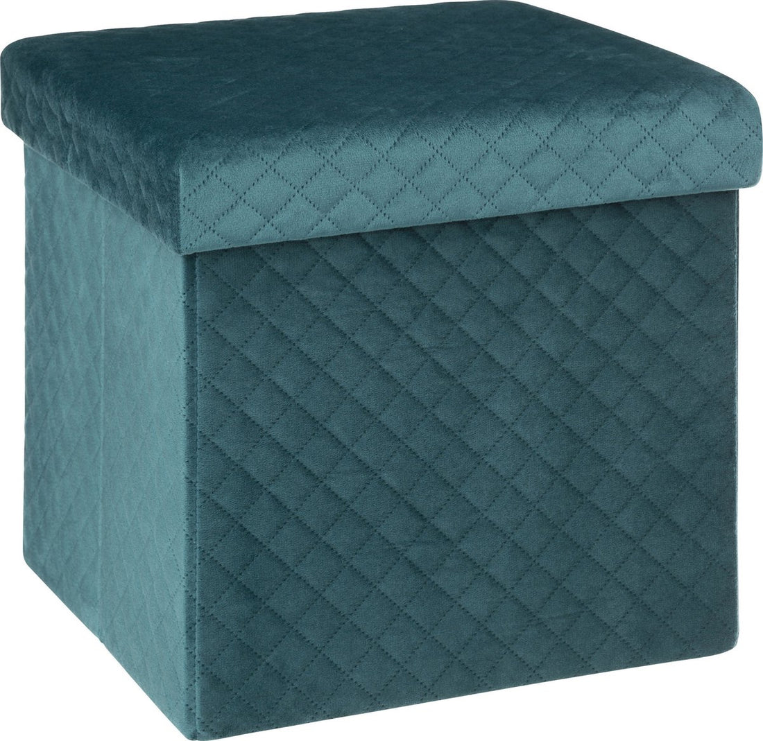 Pouf / Hocker / Fußhocker - Aufbewahrungsbox - faltbar