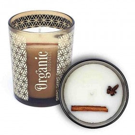 Organic Goodness scented candle Palo Santo & Cedarwood