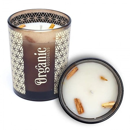 Organic Goodness scented candle Palo Santo & Cedarwood