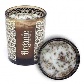 Organic Goodness scented candle Palo Santo & Cedarwood