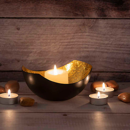 Oriëntaalse Kaarsenhouderset 2-delige Love bowl vorm