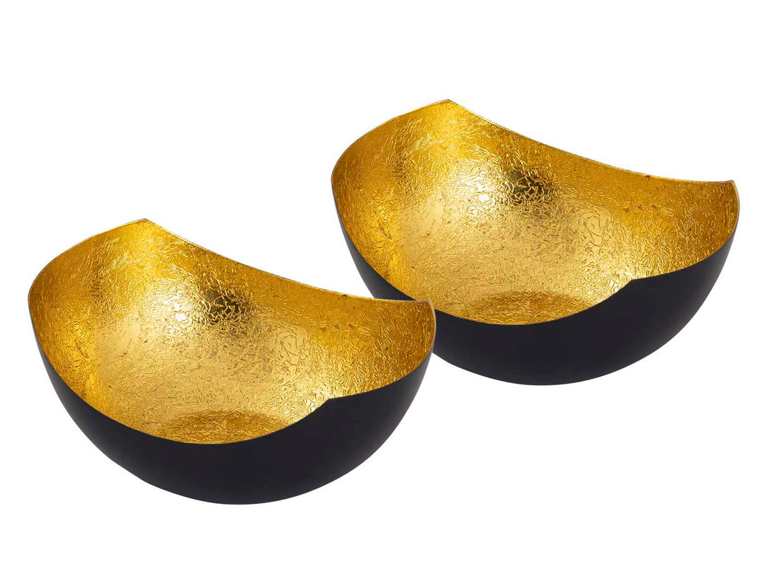 Orientalische Kerzenhalter-Set 2-teilige Love Bowl Form