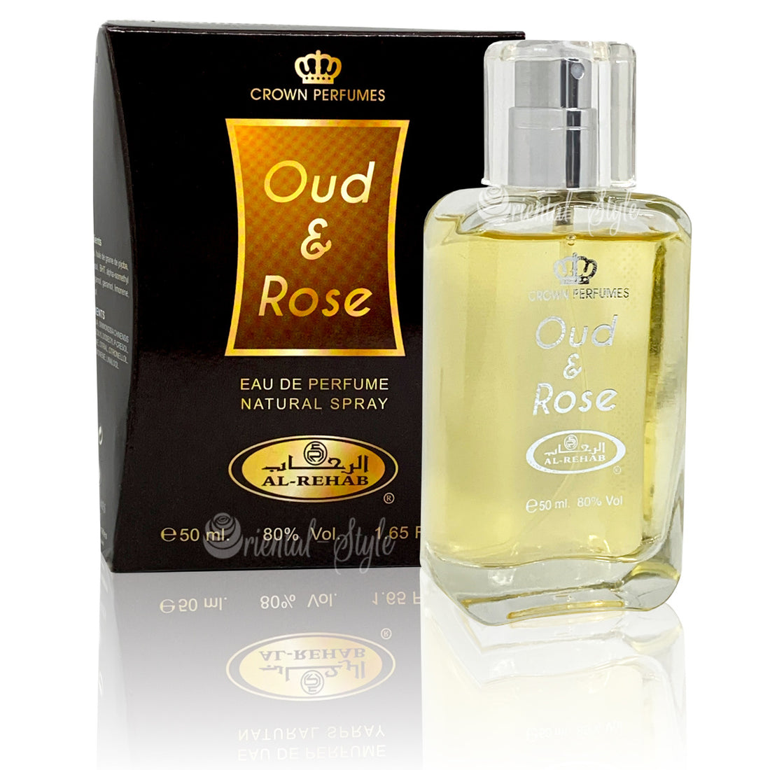 Al Rehab Oud & Rose Eau de Parfum 50ml Parfüm Spray